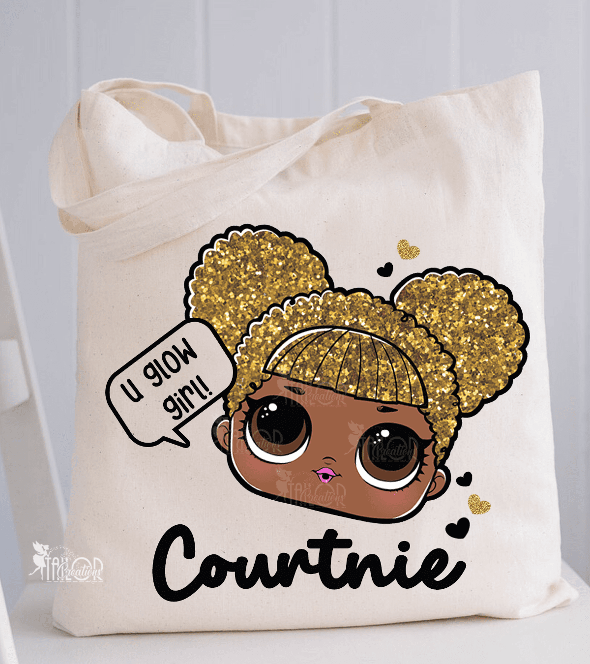 LOL Dolls Queen Bee Tote Bag - Queen Bee Tote Bag - Kids Character Tote Bags