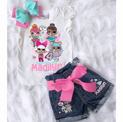lol party dress Diva DRESS. LOL Diva dress for baby girls. LOL Diva costume. Pink and Black DRESS. Tutu Dress,