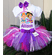 Meekah Birthday Party Tutu Outfit for Todder Girls - Blippi Custom Birthday Outfit Kids Ideas