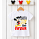 Mickey Mouse Birthday Overalls - Mickey Pants Party Outfit - Mickey Boy Outfit