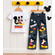 Mickey Mouse Custom Denim Pants Boys - Disney Mickey Birthday Party Outfit Boys