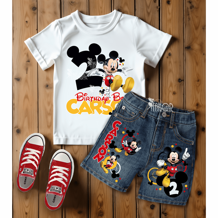 mickey mouse theme birthday dress Miss Mouse Polka Dot Dress