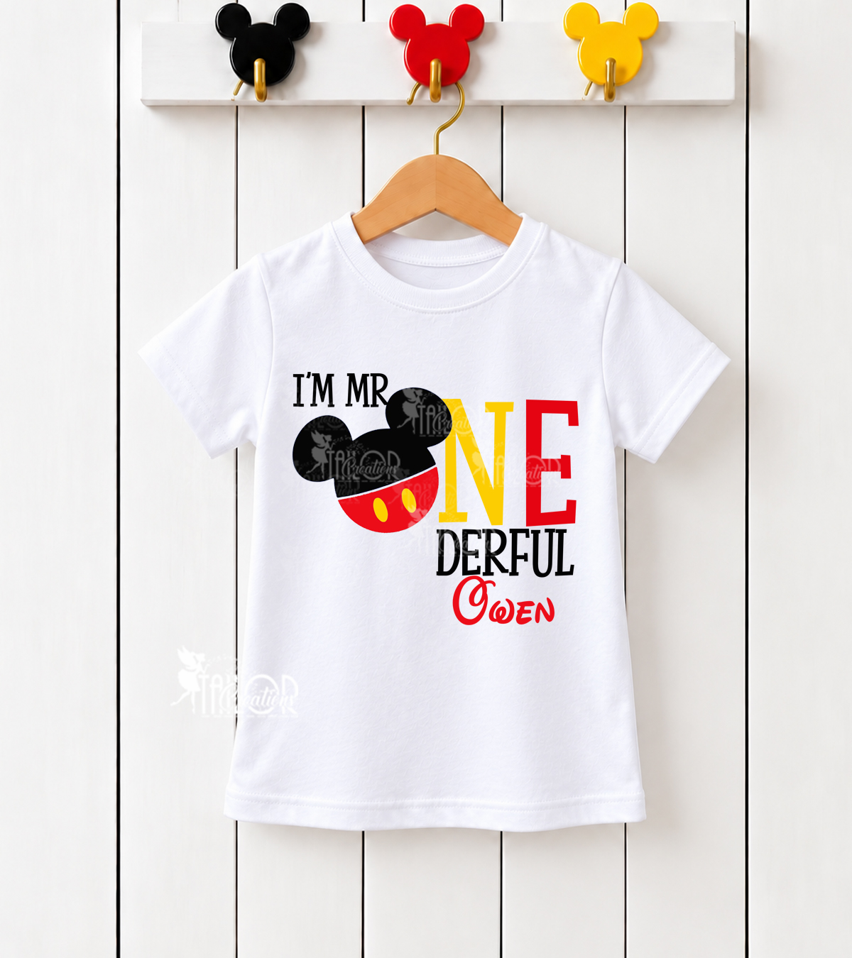Mickey Mouse First Birthday T Shirt - Mickey Mouse Onederful First Birthday Outfit Ideas