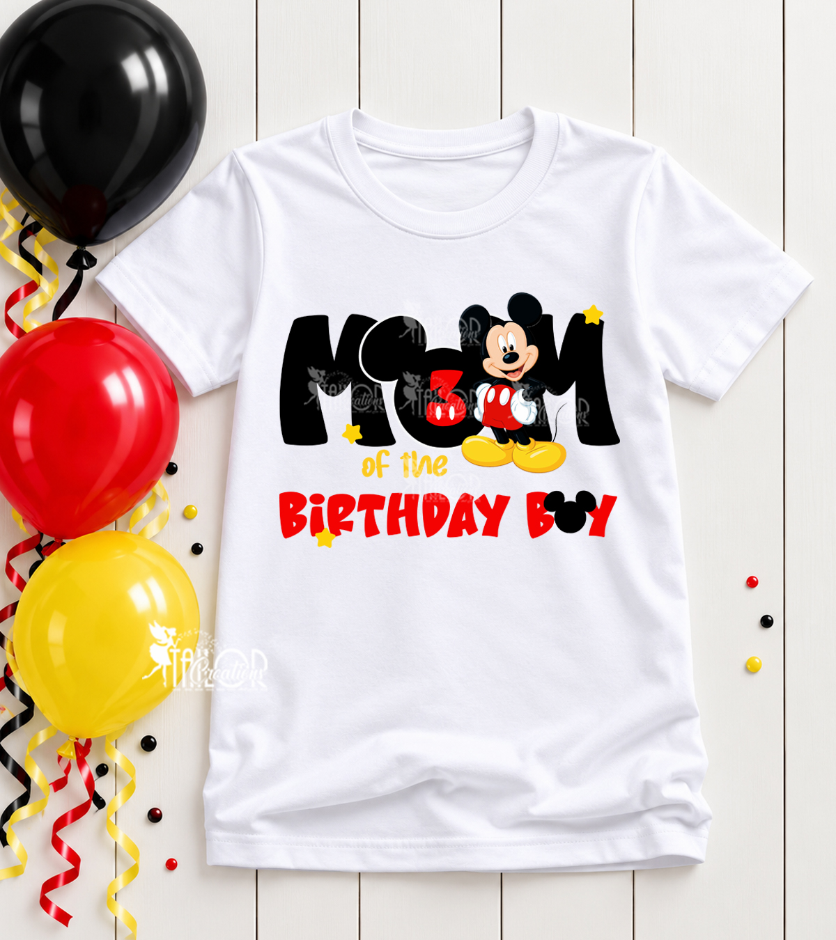 Mickey Mouse Personalized Matching Family Birthday Shirt - Magic Park Disney Family Vacation Shirt