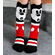 Mickey Minne Bow Socks and Headband Toddler Girl Boy - Disneyland Socks Toddler Knee High Socks