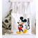 Mickey Mouse Tote Bag - Disney Character Tote Bag - Kids Personalized Tote Bags