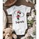Minnie Mouse Baby Girl Outfit - Minnie First Disney Trip Baby Girl Outfit - Red Polka Dot Satin Bloomers Set