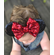 Minnie Mouse Baby Headband - Minnie Mouse Headband and Barefoot Sandals Set