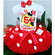 Minnie Mouse Custom Birthday Party Tee Shirt - Red Minnie Polka Dot Birthday Outfit Ideas