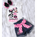 Minnie Mouse Custom Birthday Tee Shirt - Minnie Mouse Birthday Party Outfit