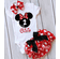 Minnie Mouse Personalized Bodysuit Onesie Baby Girl - Matching Family Disney Tees