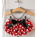 Minnie Mouse Polka Dot Ruffle Satin Bloomers for Baby Girl - Bow Ruffle Satiin Bloomers