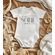 Miracle Name Baby Announcement Bodysuit Gift Box - Pregnancy Announcement Onesie