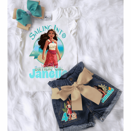 Moana 2 Birthday Shirt, Moana Birthday Shirts, Moana Family Birthday Shirts