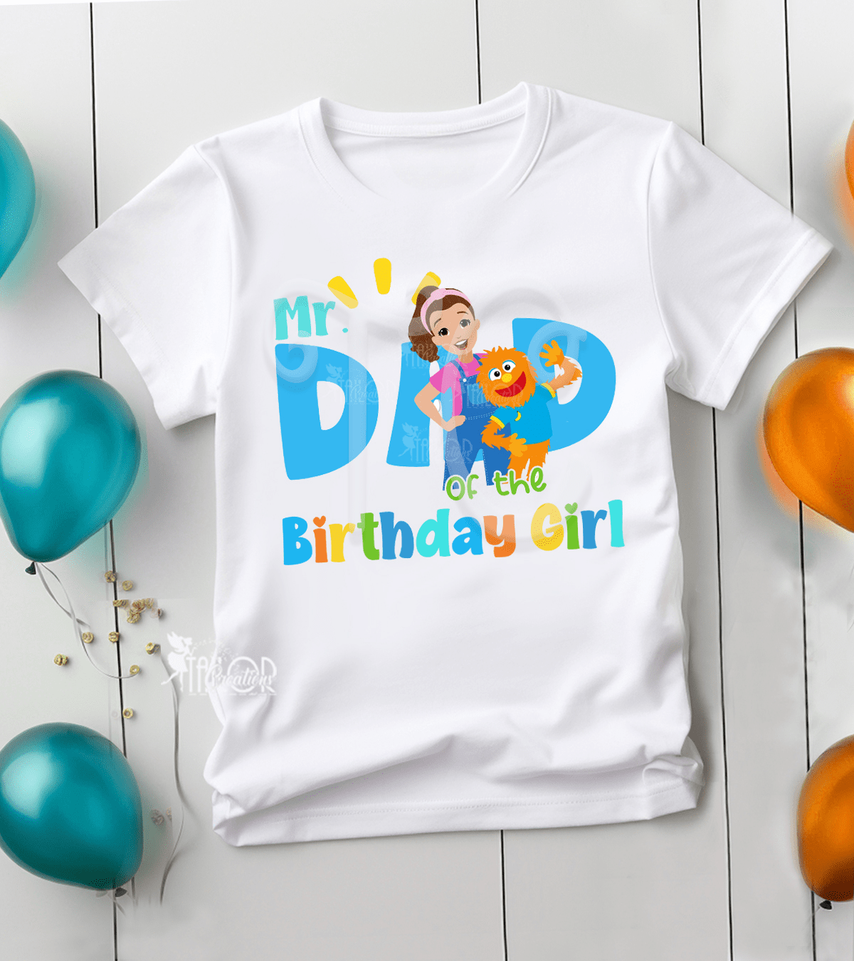 Ms Rachel Dad Personalized Birthday Party Tees Adult Shirt - Ms Rachel Party Tees Shirt