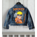 Naruto Anime Custom Name Denim Jeans Pants - Naruto Birthday Party Outfit for Kids