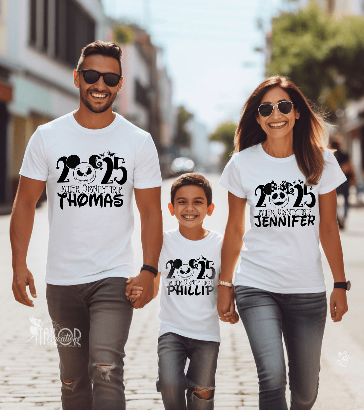 Nightmare Before Christmas Disney Halloween Family Tee Shirt - Oogie Boogie Bash 2025 Family Halloween Tees
