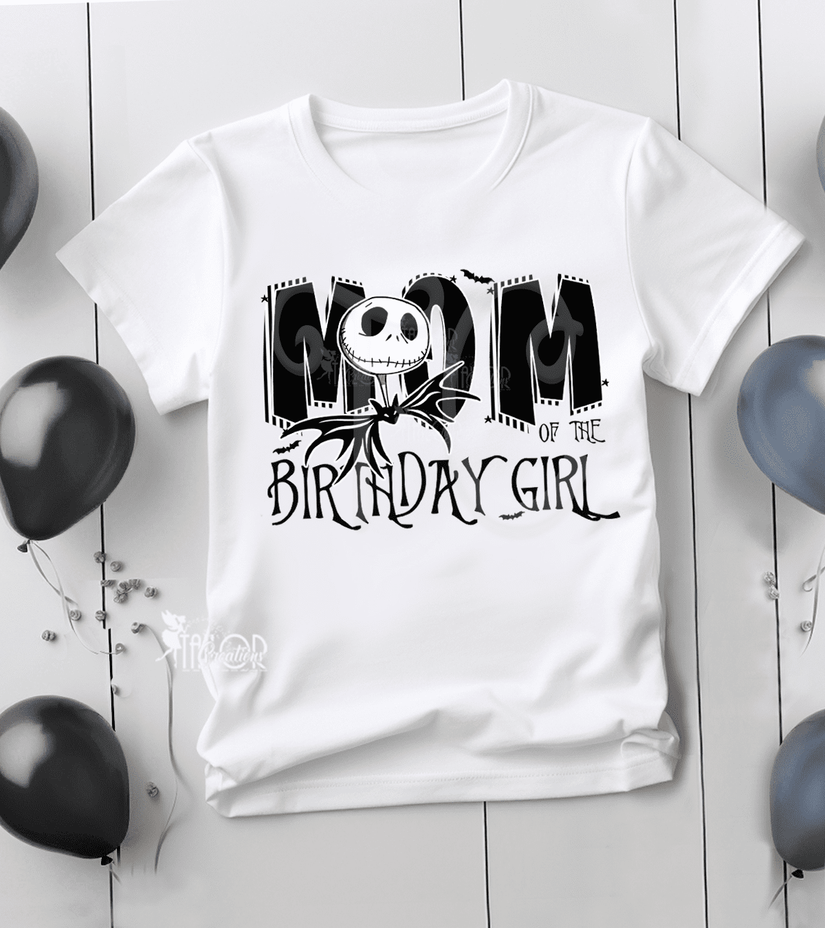 Nightmare Before Christmas Matching Family Tees Shirt - Jack Skellington Birthday Party Shirt
