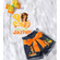 Orange Blossom Citrus Custom Birthday Party Outfit - Orange Blossom Denim Outfit Tee Shirt