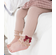 Pale Soft  Pink Ruffle Bow Leggings for Baby Girl Toddler - Fall Boutique Double Ruffle Bow Leggings Tights