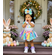 Pastel Easter Custom Name Scrap Fabric Tutu Outfit - Pastel Rabbit Bunny Egg Hunt Toddler Baby Outfit