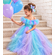 Pastel Rainbow Birthday Girl Tulle Tutu Dress - Mermaid Rainbow Flower Girl Dress