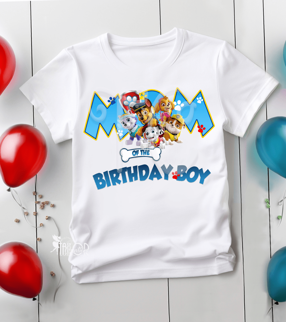 Paw Patrol Puppy Dog Theme Custom Birthday T Shirt Matching Family Shirts Party Supplies Ideas Set
