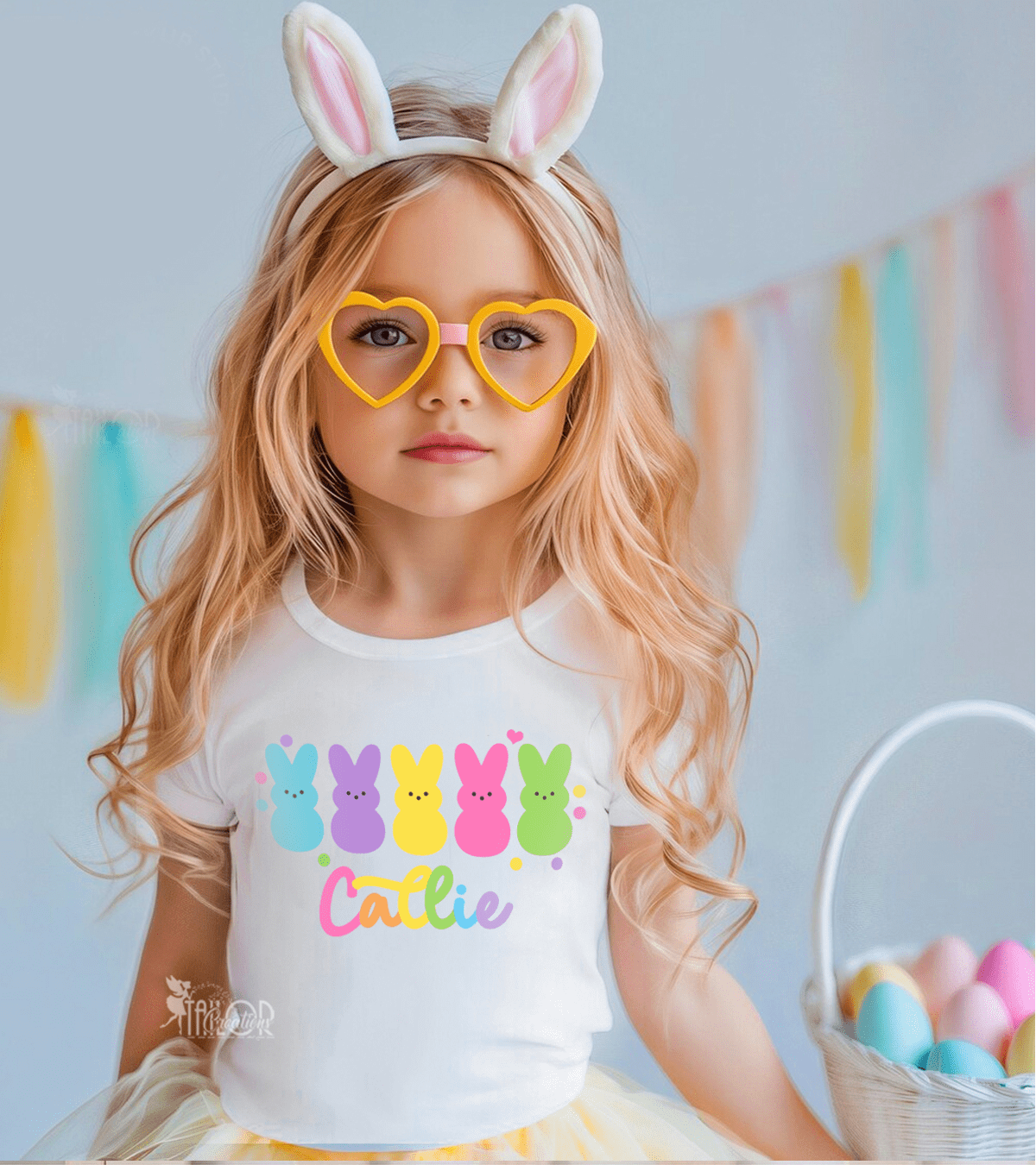 Peeps Personalized Pastel Tee Shirt Toddler Kids - Easter Chillin with my Peeps Outfit Ideas