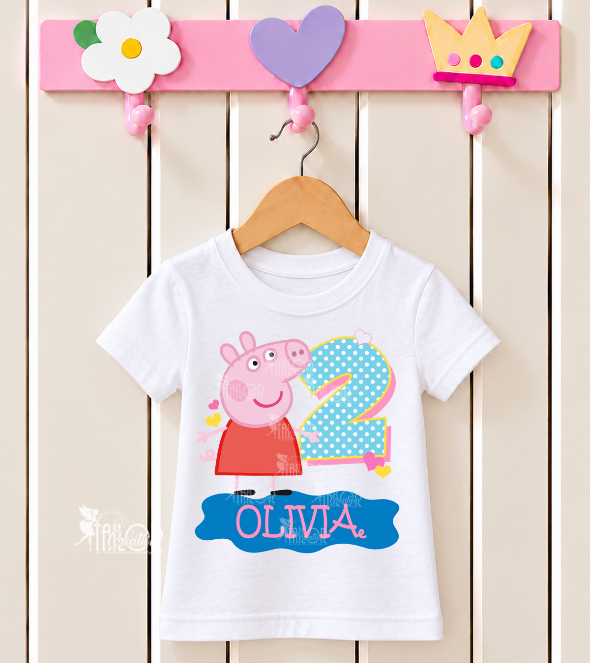 Peppa Pig Birthday Shirt, Family Matching Birthday Shirts Custom