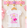 Peppa Pig Fairy Birthday Pettiskirt Tutu Outfit - Petti Coat and Denim Jacket Birthday Outfit