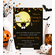 Personalized Halloween Owl Invitations - Spooky Cute Halloween Party Invitations Printable or Printed