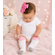 Pink Heart Knee High Baby Girl toddler Socks - Cute Boutique Baby Girl toddler Socks