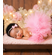 Pink Princess Newborn Baby Girl Tutu Headband Set - Baby Girl Coming Home Outfit