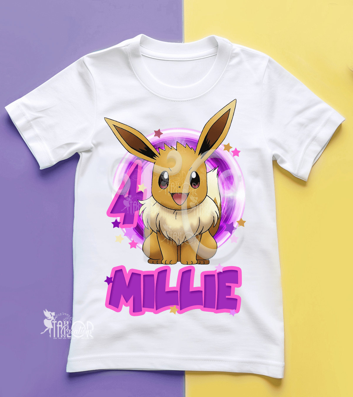 Pokemon Eevee Birthday Shirt