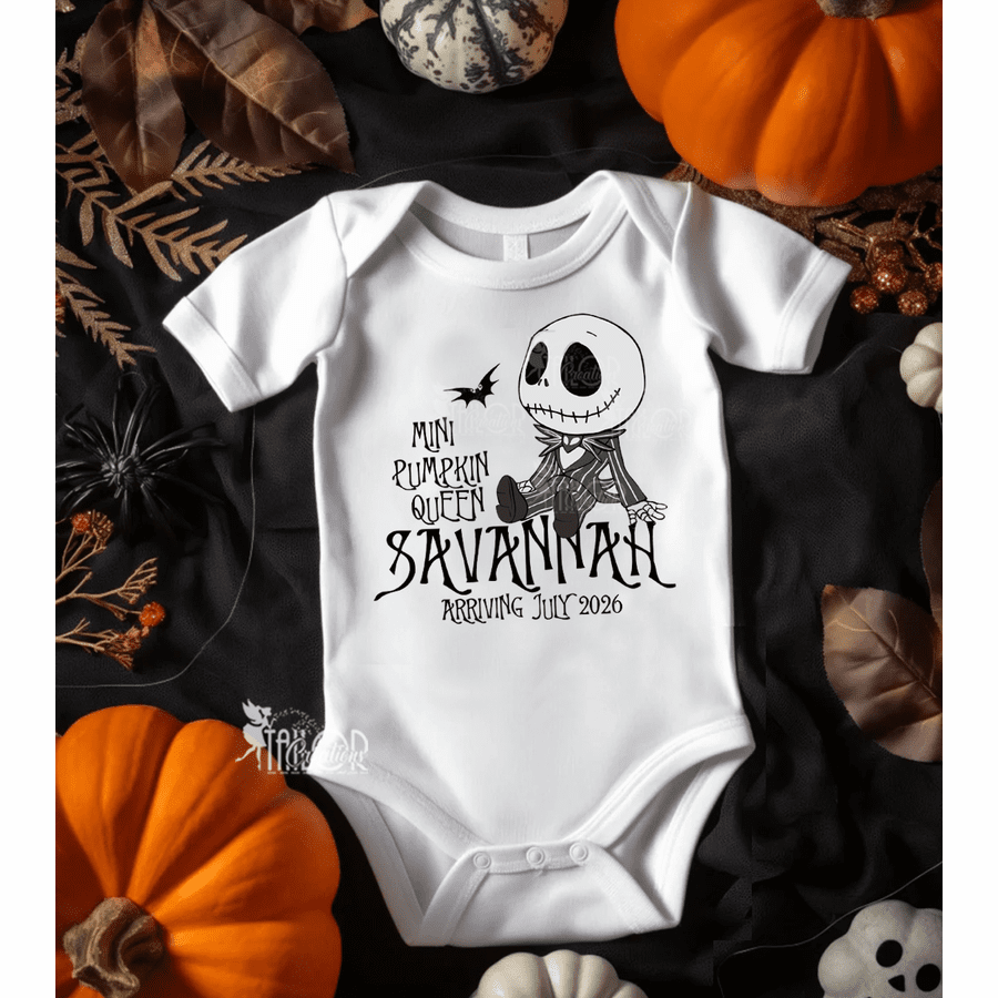 Pregnancy Reveal Nightmare Before Christmas - Jack Skellington Baby Shower Gift