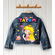 Princess Peach Jean Jacket - Custom Toddler Denim Jacket - Princess Peach Gift Ideas