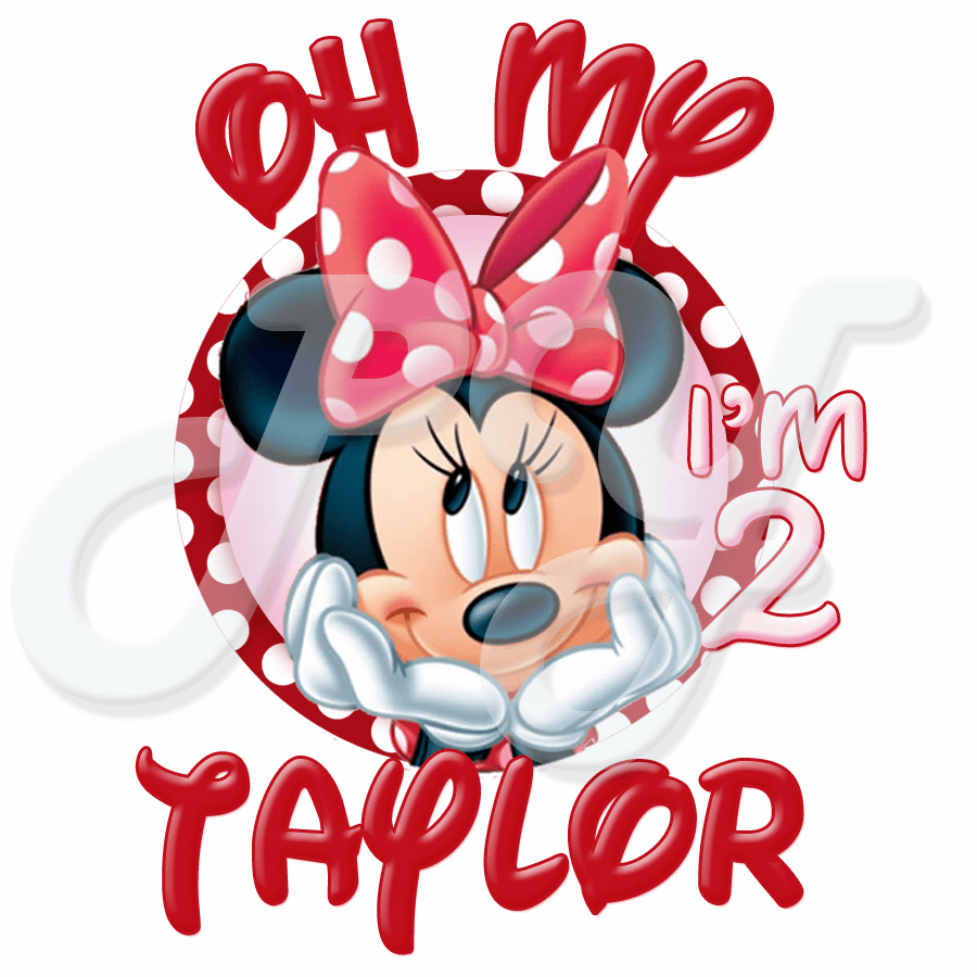red minnie shirt