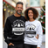 Reindeer 2025 Est Matching Christmas Sweater - Personalized Christmas Couples Sweatshirt Hoodie