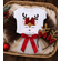 Reindeer Sequin Glitter Tutu Outfit Costume Baby/Toddler Girl - Custom Christmas Holiday Tutu Outfit