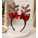 Reindeer Sequin Glitter Tutu Outfit Costume Baby/Toddler Girl - Custom Christmas Holiday Tutu Outfit
