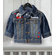 Retro Mickey and Minnie Custom Denim Jacket for Kids - Disneyland Mickey and Minnie Jacket Gift