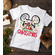 Retro Mickey Minnie 2025 Christmas Tree Name Sweatshirt - Disney Matching Sweaters