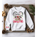 Retro Mickey Minnie 2025 Christmas Tree Name Sweatshirt - Disney Matching Sweaters