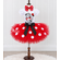 Retro Minnie Mouse Birthday Girl Tutu Dress Outfit - Minnie Red Polka Dot Tutu Outfit