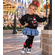 Retro Minnie Mouse Disneyland Sweatshirt for Toddler Girls - Minnie Mouse Custom Outfit for Girls