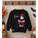 Retro Minnie Mouse Disneyland Sweatshirt for Toddler Girls - Minnie Mouse Custom Outfit for Girls