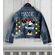 Retro Minnie Mouse Jacket - Disney Custom Name Denim Jacket - Minnie Denim Kids Jacket