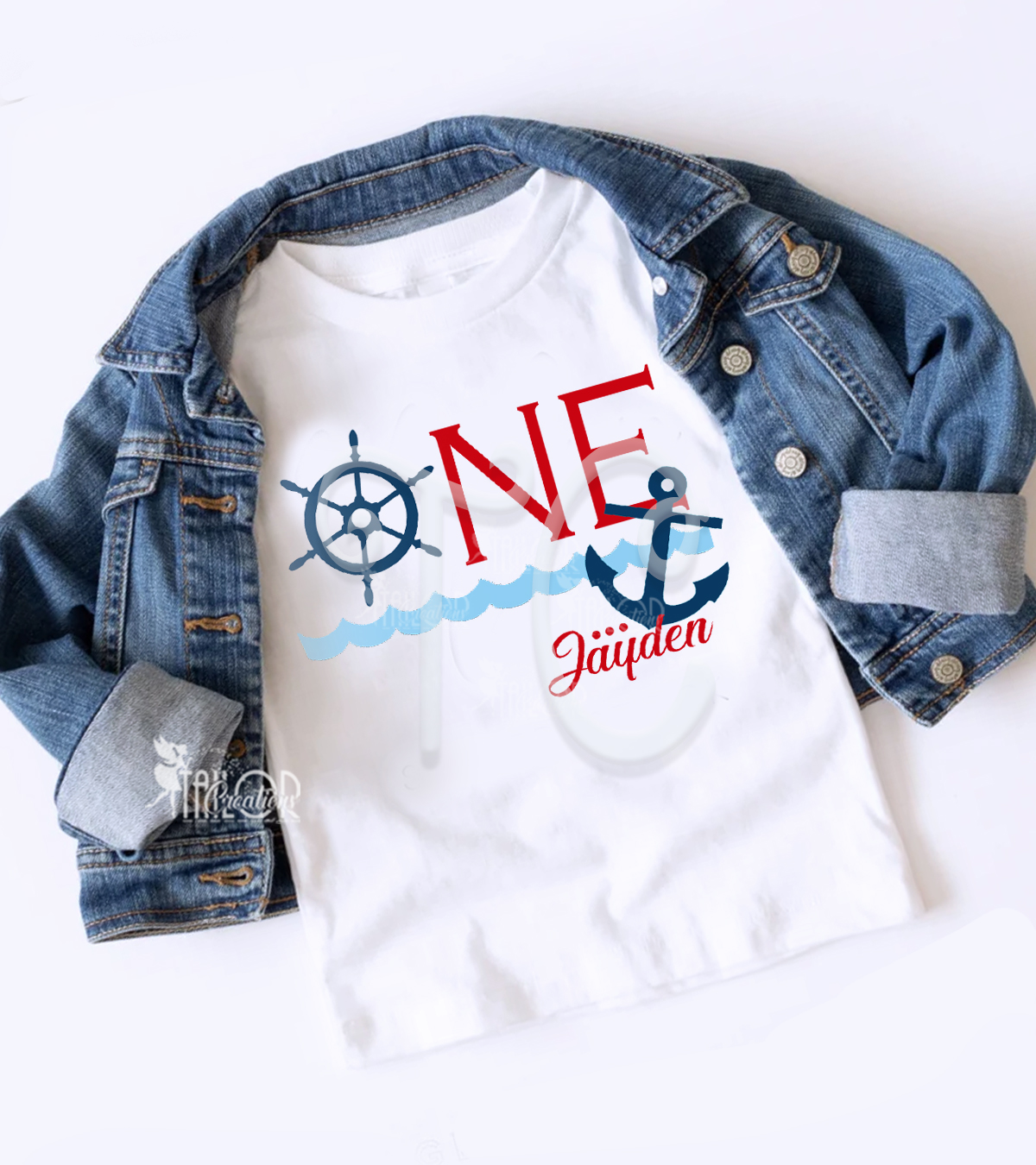 Sailor First Birthday Tee Shirt Toddler Boys - Nautical Birthday Party Outfit Ideas
