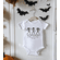 Skeleton Halloween Baby Announcement Bodysuit - Pregnancy Announcement Outfit Gift Set