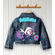 Spidey Girl Ghost Spider Denim Jacket Girls Toddler - Disney Marvel Girls Jean Jacket